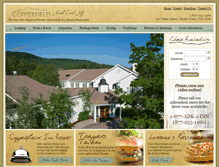 Tablet Screenshot of copperfieldinn.com